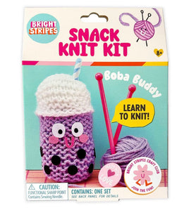 Snack Knit Kit Boba Buddy - ToyTime