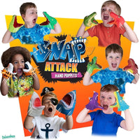 Snap Attack Flamingo Hand Puppets - ToyTime