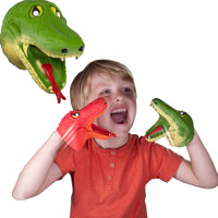 Snap Attack Snake Hand Puppets - ToyTime