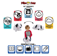 Snoopy Pillow Stuffed Plush 16 inch - ToyTime