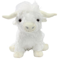 Soft Stuffed Highland Cow Cattle Plush Toy - ToyTime