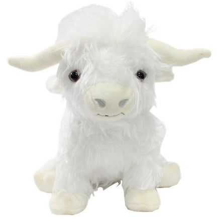 Soft Stuffed Highland Cow Cattle Plush Toy - ToyTime