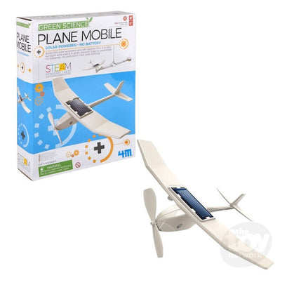 Solar Powered Green Science Plane Mobile - ToyTime