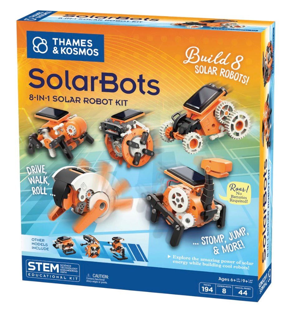 8 in 1 Solar Robot Kit - Build & Explore Renewable Energy| ToyTime