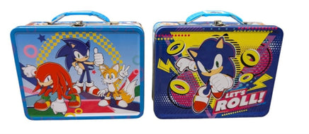 Sonic the Hedgehog Large Carry Tin Box - ToyTime