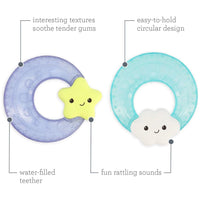 Soothe & Shake Water Teethers - ToyTime