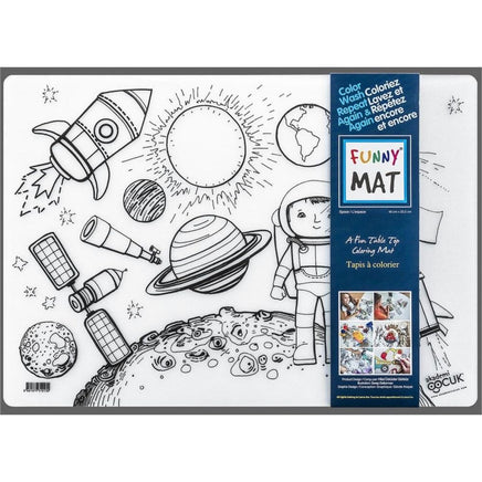 Space Coloring/Washable Funny Mat - ToyTime