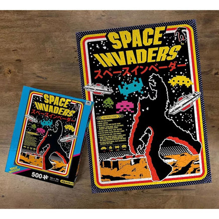 Space Invaders 500pc Puzzle - ToyTime