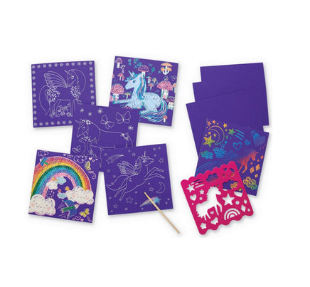 Sparkle Scratch Art/Unicorn - ToyTime