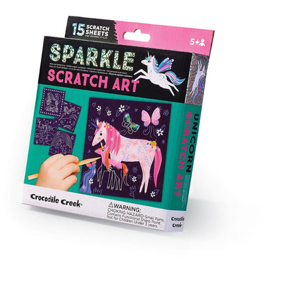 Sparkle Scratch Art/Unicorn - ToyTime