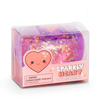 Sparkly Squishy Heart Toy - ToyTime