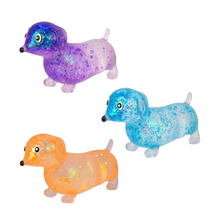 Sparkly Squishy Sausage Dog - ToyTime
