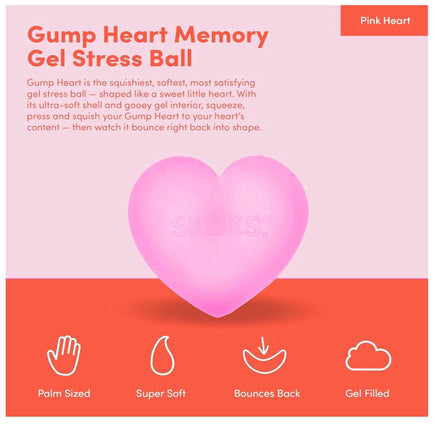 Speks Gump Heart Pink - ToyTime