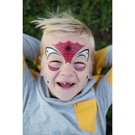 Spider Face Stickers..@G_Pretenders - ToyTime