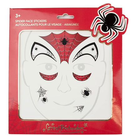 Spider Face Stickers..@G_Pretenders - ToyTime