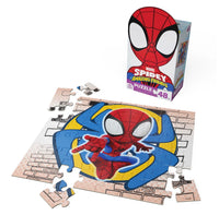 Spiderman Licensed 48 - Piece Jigsaw Puzzle - ToyTime