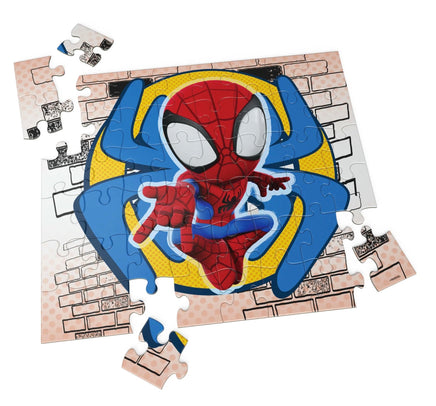 Spiderman Licensed 48 - Piece Jigsaw Puzzle - ToyTime