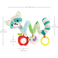 Spiral Activity Toy - Raccoon - ToyTime