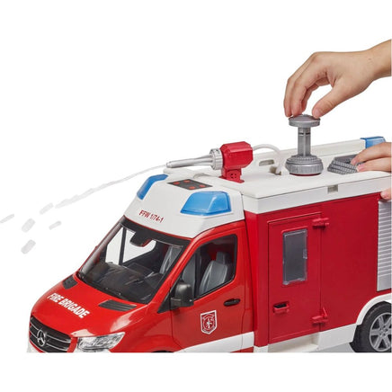 Sprinter fire rescue with fire fighter - ToyTime