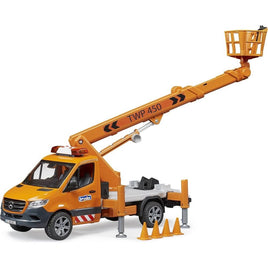 sprinter servicetruck w crane and man busket - ToyTime