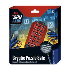 Spy Labs Cryptic Puzzle Safe - ToyTime