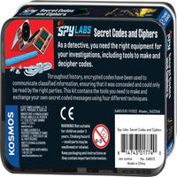 Spy Labs Secret Codes and Ciphers - ToyTime