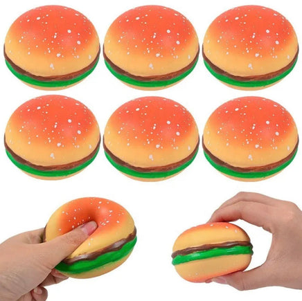 Squeeze Stretchy Hamburger Toy - ToyTime