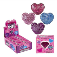 Squeezy Sparkle Sugar Heart 2.5 inch - ToyTime