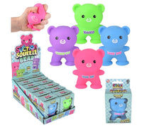 Squeezy Suction Bear 3 inch - ToyTime