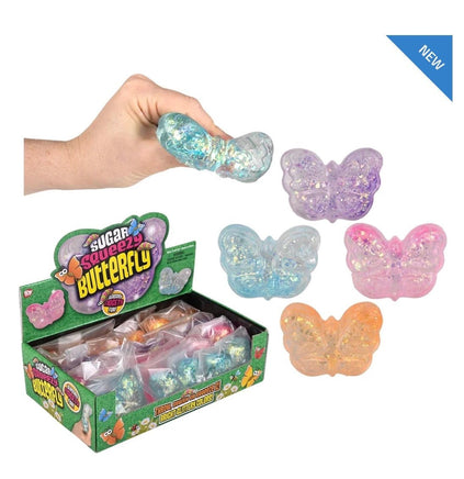 Squeezy Sugar Butterfly 2.75 inch - ToyTime