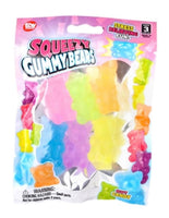 Squeezy Yummy Bear 6 count 1.5 inch each - ToyTime