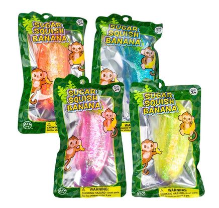 Squish Sugar Squish Banana 5.5 inch - ToyTime