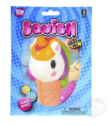 Squish Unicorn Ice Cream 4 inch - ToyTime