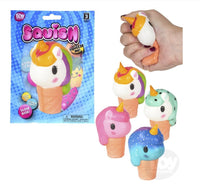 Squish Unicorn Ice Cream 4 inch - ToyTime