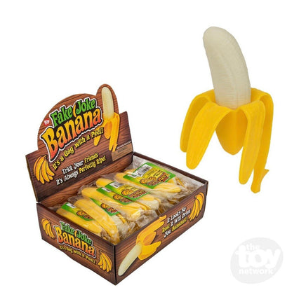 Squishy Fake Banana 6.25 inch - ToyTime