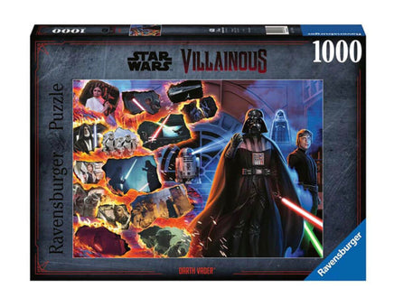 Star Wars Villainous Darth Vader 1000 pc Puzzle - ToyTime