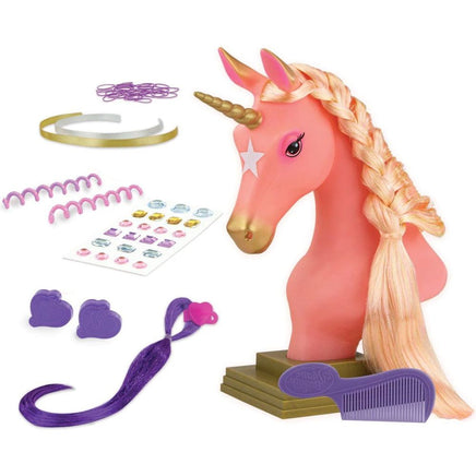 Stardust Unicorn styling horse head - ToyTime