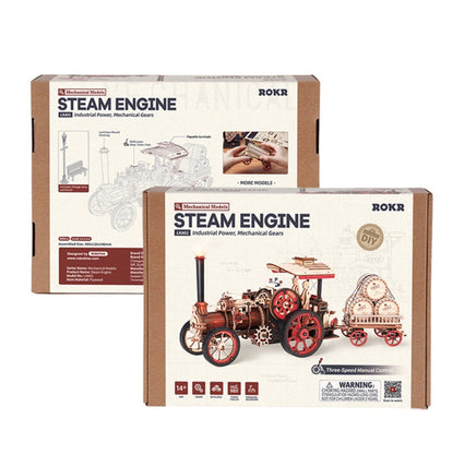 Steam Engine Wooden Puzzle - ToyTime