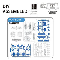 STEM Space Fleet Robot Space Building Kit DIY 6 In 1 Blocks - ToyTime