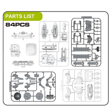 STEM Space Fleet Robot Space Building Kit DIY 6 In 1 Blocks - ToyTime