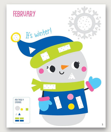 Sticker Fun Learn About Months & Season - ToyTime