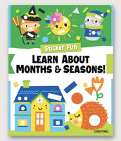 Sticker Fun Learn About Months & Season - ToyTime