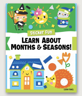 Sticker Fun Learn About Months & Season - ToyTime