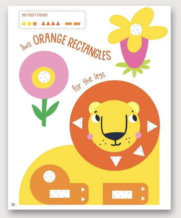 Sticker Fun Learn About Shapes & Colors - ToyTime