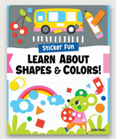 Sticker Fun Learn About Shapes & Colors - ToyTime