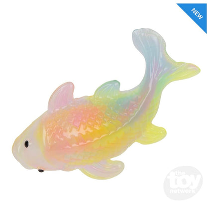 Sticky Rainbow Koi Fish 4.5 inch - ToyTime