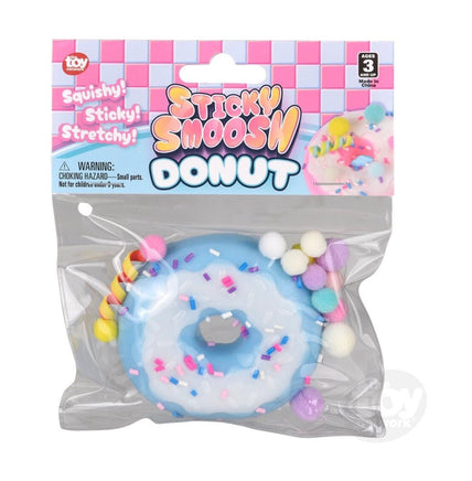 Sticky Smooshy Donut 3.25 inch - ToyTime