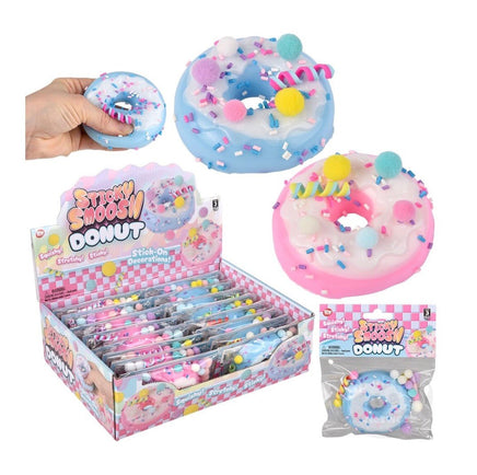 Sticky Smooshy Donut 3.25 inch - ToyTime