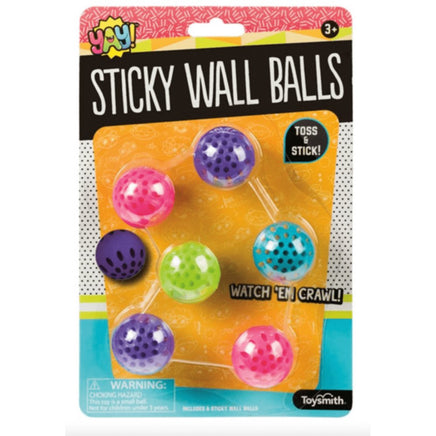 STICKY WALL BALLS...@TOYSMITH - ToyTime