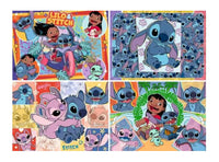 Stitch 4x100pc puzzle - ToyTime